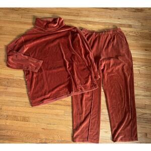 Vintage Saks Fifth Ave Velour Set